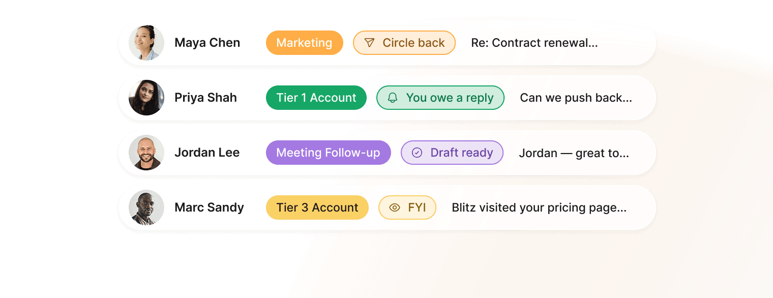 Turn first-party signals into outbound that reps can close